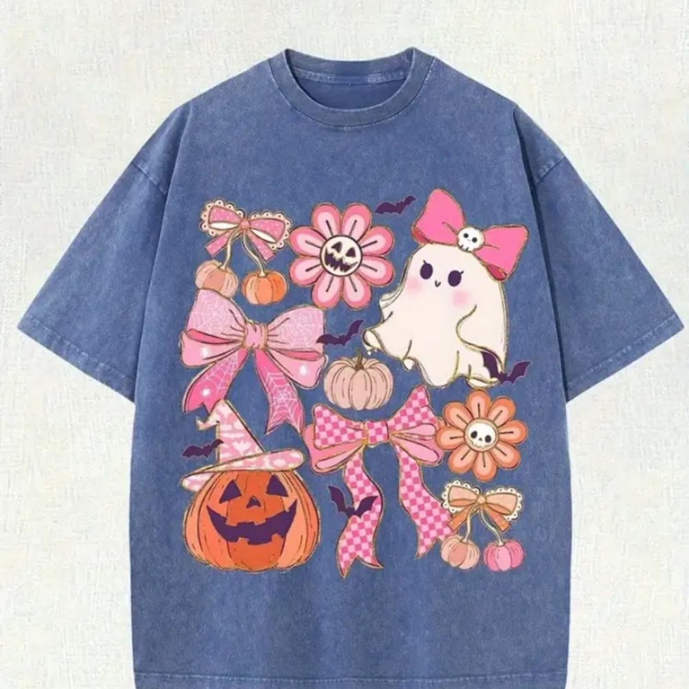 Blue Graphic Short Sleeve‎ Tee